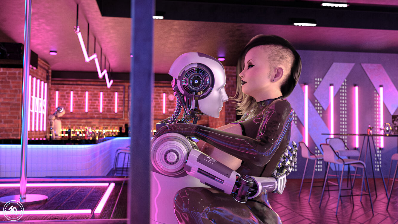 Erin Tests Out Her New Night Club's Robot Employees